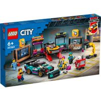 Lego City 60389 Garage voor Aanpasbare Autos - thumbnail