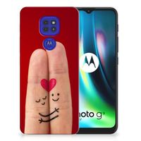 Motorola Moto G9 Play | E7 Plus Silicone Back Cover Liefde - Origineel Romantisch Cadeau - thumbnail