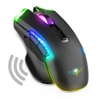 Spirit Of Gamer - Draadloze gamingmuis, oplaadbaar, Elite M70-8 programmeerbare toetsen - aanpasbare RGB-achtergrondverlichting - Ergonomische gamingmuis met duimsteun - optische sensor 4800 dpi