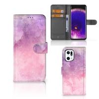 Hoesje OPPO Find X5 Pro Pink Purple Paint