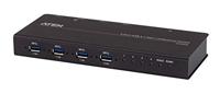 Aten US3344I 4x4 USB 3.1 Gen.1 Switch, industriële schakelaar, zwart
