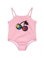 Gcds Kids maillot de bain à logo imprimé - Rose