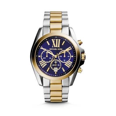 Michael Kors horloge MK5976 Bradshaw Zilver, goud
