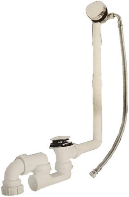 Xenz Badvulcombinatie Inox-look