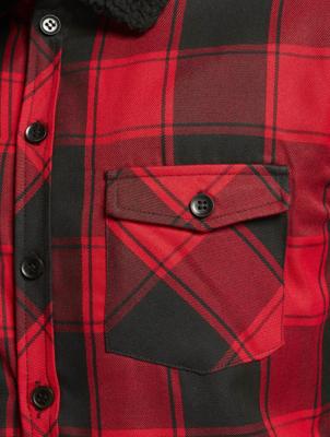 Urban Classics / Zomerjas Sherpa Lined in zwart Urban Classics / Zomerjas Sherpa Lined in zwart