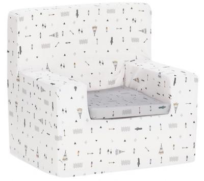 Interbaby kinderstoel Tipi Oso junior 43 cm schuim/katoen wit