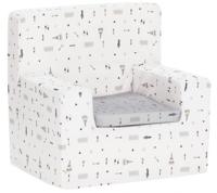 Interbaby kinderstoel Tipi Oso junior 43 cm schuim/katoen wit