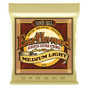 Ernie Ball 2003 Acoustic Earthwood Medium Light 012 snarenset