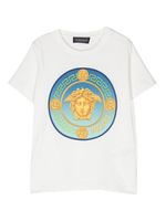 Versace Kids t-shirt Medusa à col rond - Bleu