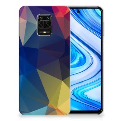 Xiaomi Redmi Note 9S | Note 9 Pro TPU Hoesje Polygon Dark