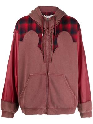 Maison Margiela Geruite hoodie - Rood