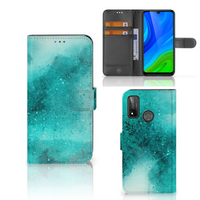 Hoesje Huawei P Smart 2020 Painting Blue - thumbnail