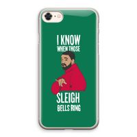 Sleigh Bells Ring: iPhone 8 Transparant Hoesje