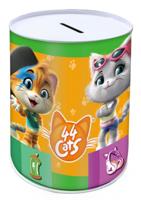 Nickelodeon spaarpot 44 Cats junior 15 cm staal