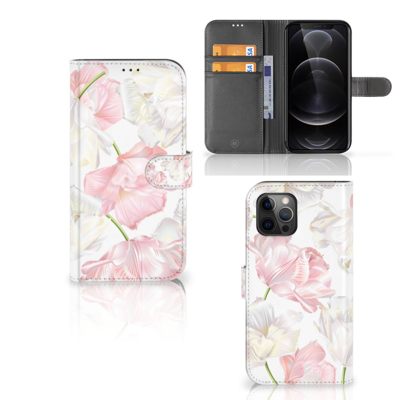 Apple iPhone 12 Pro Max Hoesje Lovely Flowers Apple iPhone 12 Pro Max Hoesje Lovely Flowers