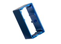 Servo case, aluminum (blue-anodized) (middle) (for 2250 servo) (TRX-2254) - thumbnail