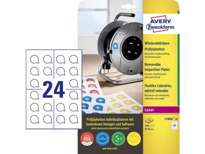 Avery-Zweckform Wit 240 stuk(s)