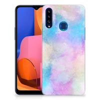 Hoesje maken Samsung Galaxy A20s Watercolor Light