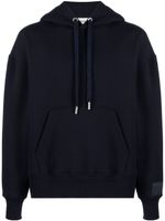 AMI Paris Ami De Coeur organic cotton blend hoodie - Bleu - thumbnail