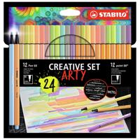 Stabilo Arty Creative set 2x12 stuks