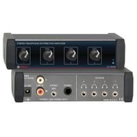 RDL EZ-HDA4BX - stereo headphone distributor