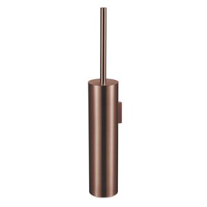 Wandtoiletborstel Qisani Flow Met houder Geborsteld Copper