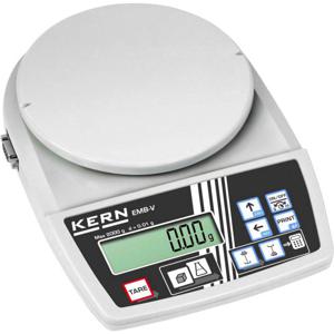 Kern EMB 2000-2V EMB 2000-2V Brievenweegschaal Weegbereik (max.) 2 kg Resolutie 0.01 g werkt op het lichtnet, werkt op batterijen Wit