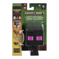 Minecraft Flippin Action Figure Enderman & Grass Block