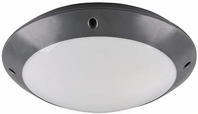 Reality plafondlamp Camaro 26 cm 1 x E27 12 watt antraciet Reality plafondlamp Camaro 26 cm 1 x E27 12 watt antraciet