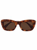 Lanvin lunettes de soleil à monture papillon - Marron