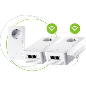 Devolo Magic 2 WiFi 6 Multiroom Kit Powerline WiFi Multiroom Starter Kit 8824 DE, AT Powerline, WiFi 2400 MBit/s