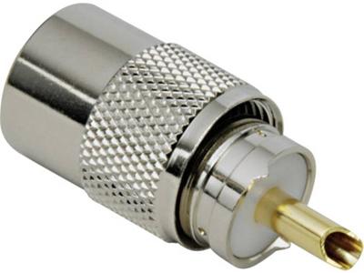 BKL Electronic 0406011 0406011 UHF-connector Stekker, recht 75 Ω 1 stuk(s)