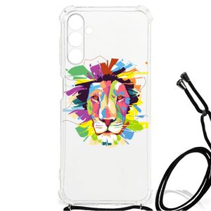 Samsung Galaxy A13 5G | A04s Stevig Bumper Hoesje Lion Color