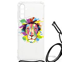 Samsung Galaxy A13 5G | A04s Stevig Bumper Hoesje Lion Color - thumbnail