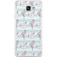 Samsung Galaxy A5 2016 hoesje - Flamingos x swans