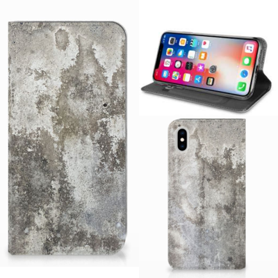 Apple iPhone Xs Max Standcase Beton Print Apple iPhone Xs Max Standcase Beton Print