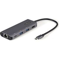 StarTech.com DKT31CHPDL notebook dock & poortreplicator Bedraad USB 3.2 Gen 2 (3.1 Gen 2) Type-C Zwa