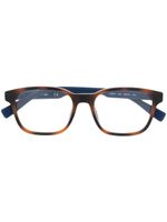 Lacoste lunettes de vue à monture carrée - Bleu