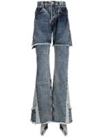 JORDANLUCA Flared broek - Blauw