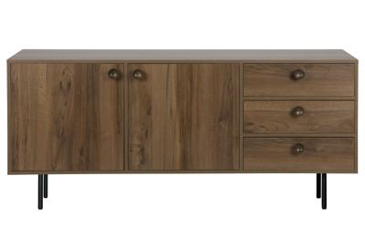 WOOOD Dressoir 'Prato' Walnoot