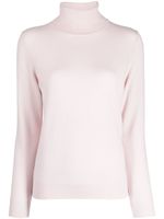 N.Peal ribbed-knit roll neck sweater - Rose