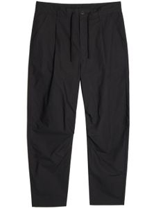 John Elliott pantalon en coton Studio à coupe fuselée - Noir