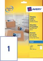 Avery White Address Label - Inkjet - J8167 Wit