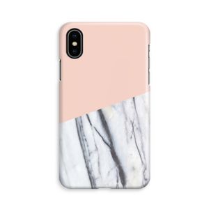 A touch of peach: iPhone X Volledig Geprint Hoesje