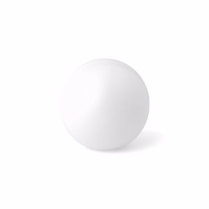 Witte anti stressbal 6 cm