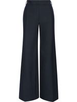 Oscar de la Renta pantalon de tailleur à coupe ample - Bleu - thumbnail