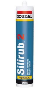 Soudal Silirub 2 | Siliconenkit | Lichtbruin | 300 ml - 102419