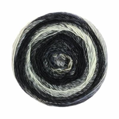 Gomitolo Finito 560 Kleur: Zwart-Wit-Antraciet-Grijs-Lichtgrijs