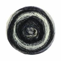 Gomitolo Finito 560 Kleur: Zwart-Wit-Antraciet-Grijs-Lichtgrijs