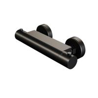 Brauer Black Edition douche thermostaatkraan opbouw Zwart Mat